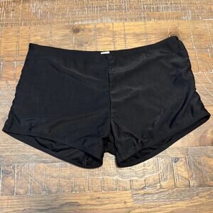 Sea Grove Women's Medium Black Swim Shorts Polymade Beach Pool Vacation